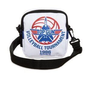Top Gun Official sling bag Zippered closure mesh slip pocket adjustable strap
